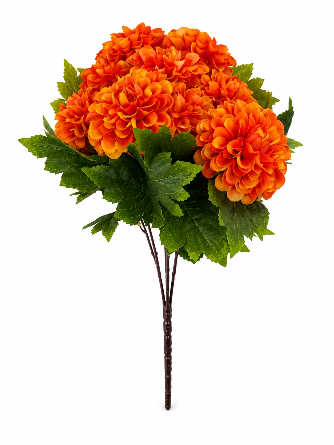 Art. Mazzo Marigold Bush X9 49cm - Orange