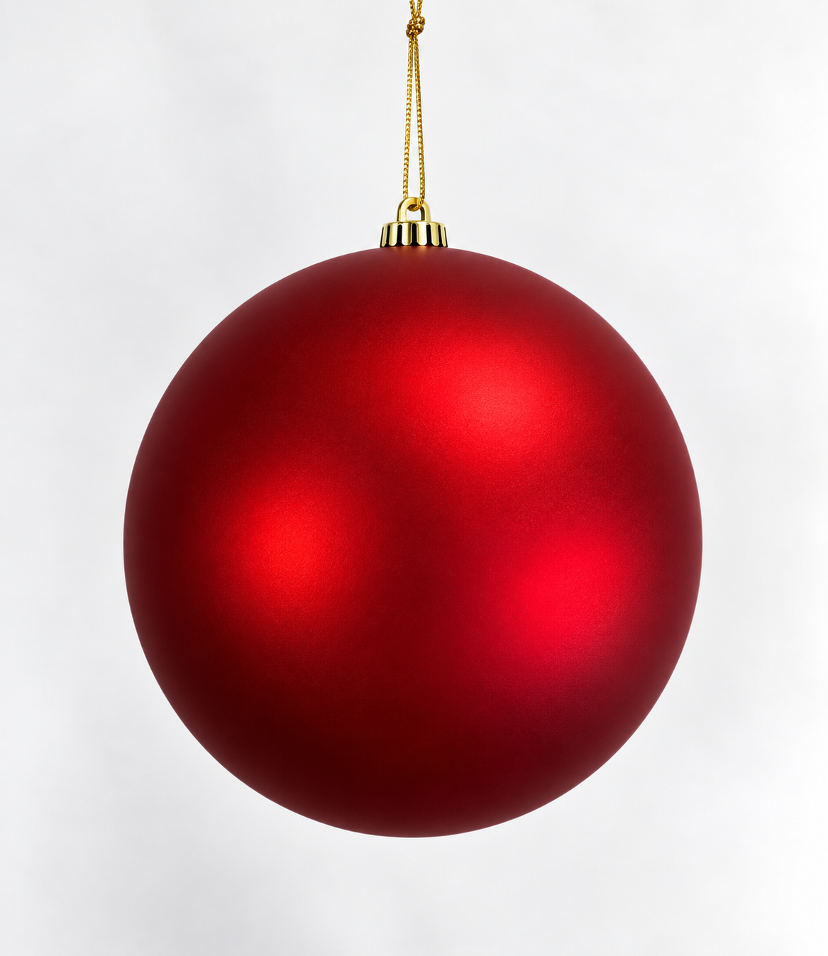 Xmas. Box Sfera Plastica D.25cm - Bright Red