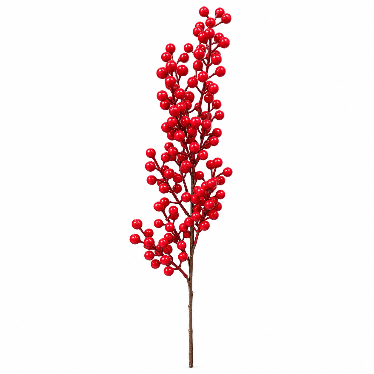 Xmas. Ramo Bacche X 12 Cm 80 - Red