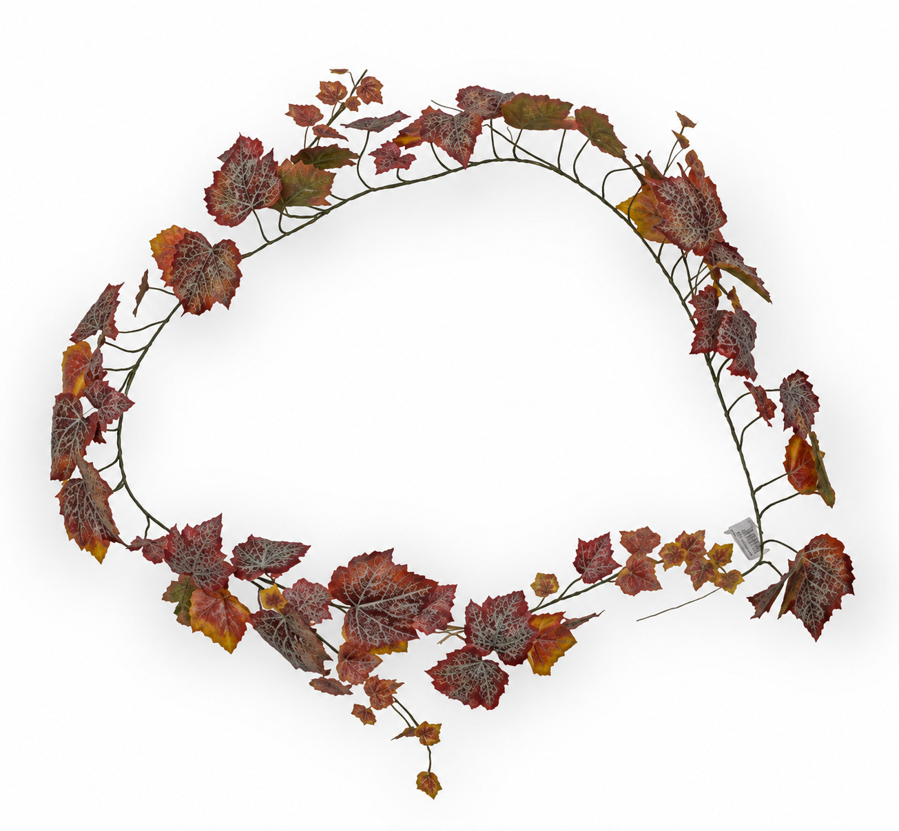 Art. Cadente Foglia Vite 180cm Frost Burgundy