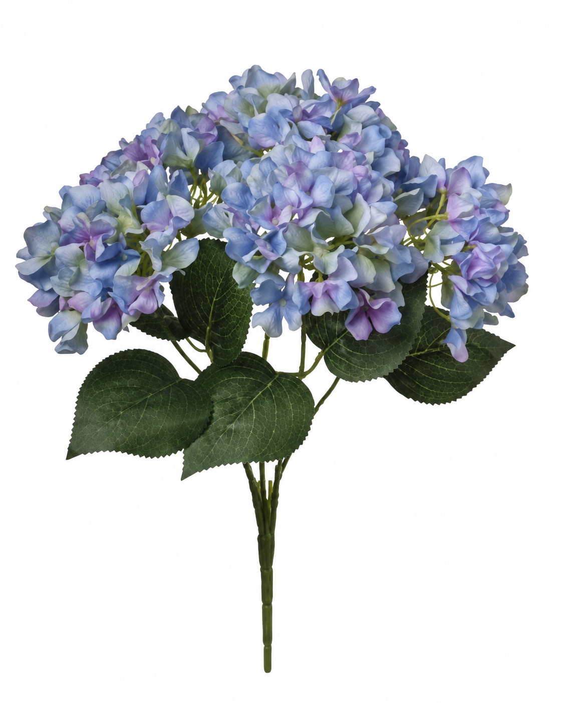 Art. Mazzo Ortensia X5 Cm43 Blue
