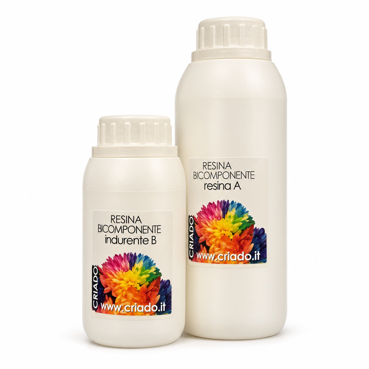 Flory. Resina Bicomponente Kit Da 600g