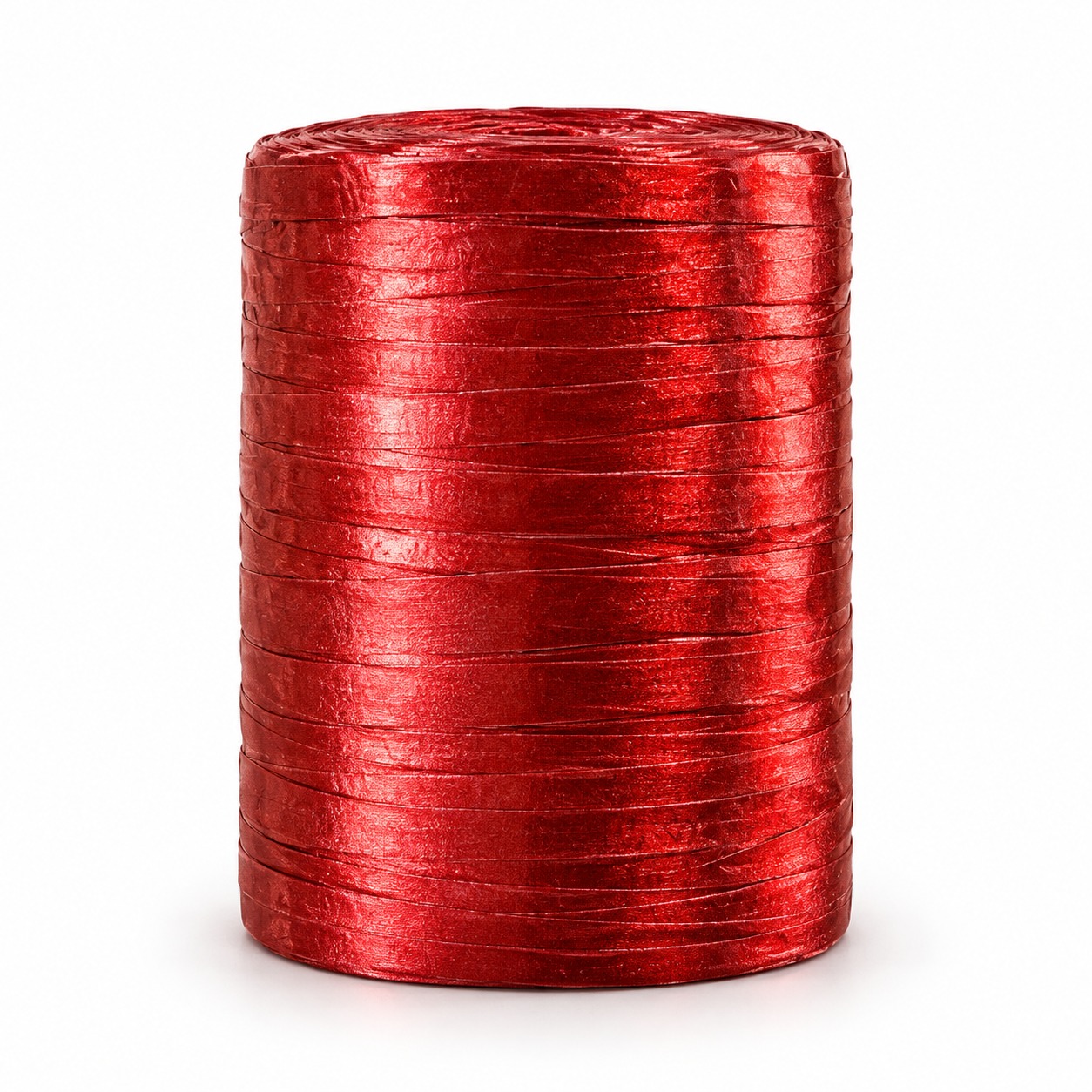 Flory. Rotolo Raffia 12mm X 200m - Metal Red