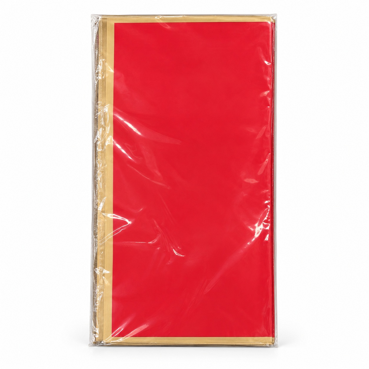Paper. Film 177 Rosso Bordo Oro 57x57cm - 20pz