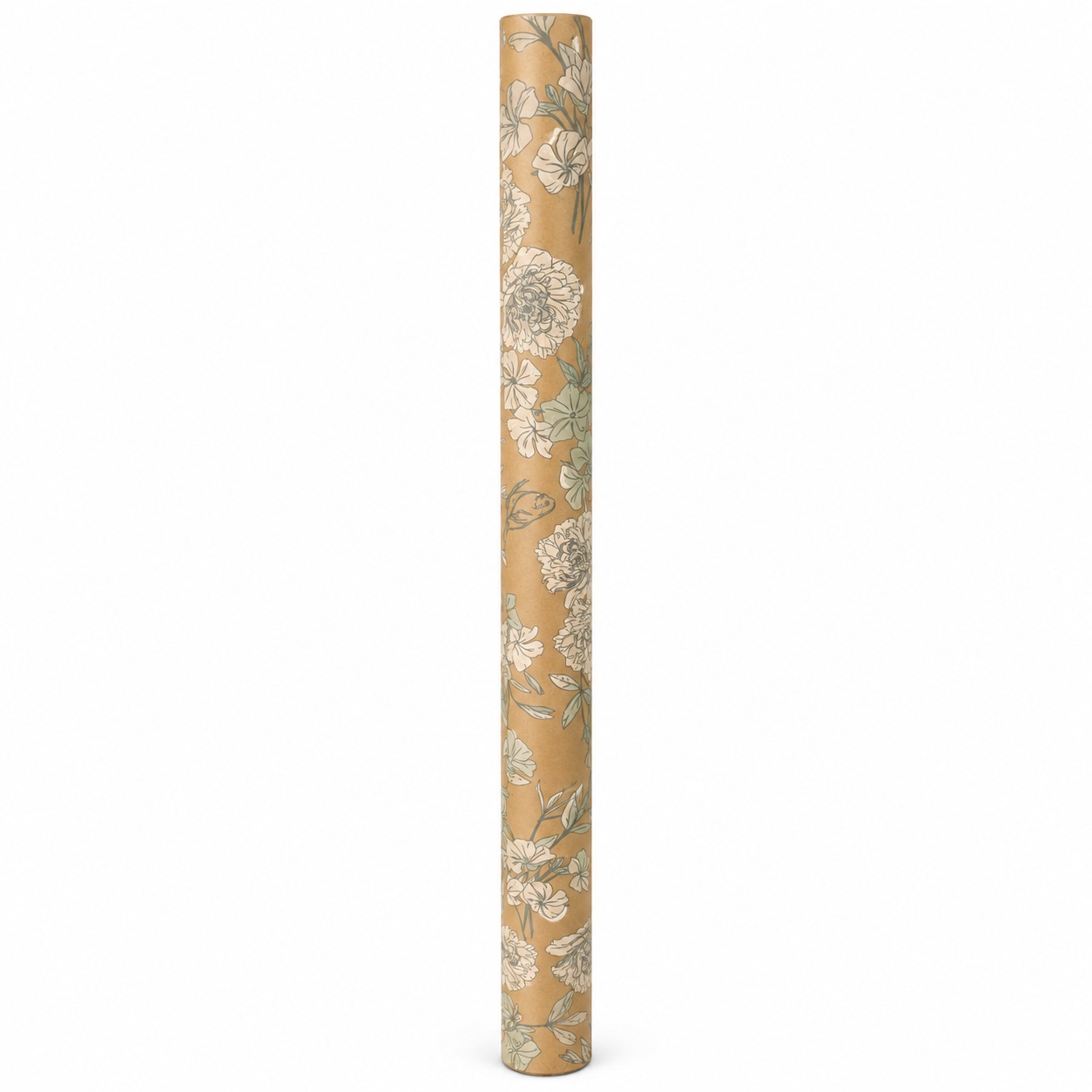 Rotolo Bob. 0.79x25m Brun Sauge-pefc60ecruwslisse