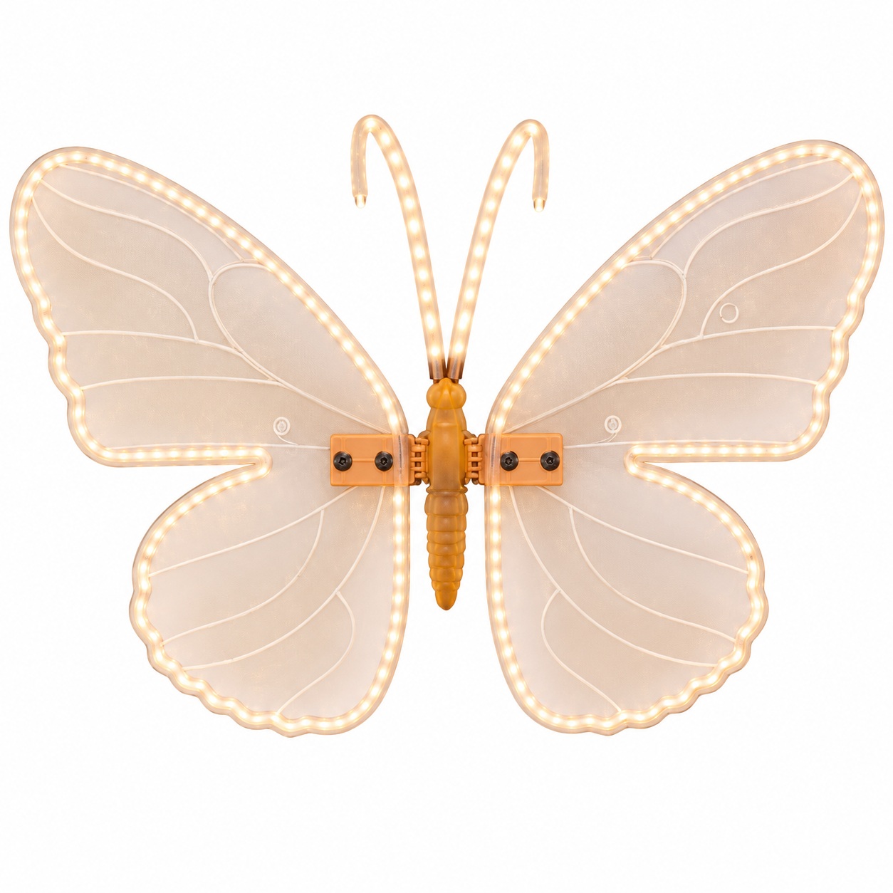Wedd. Farfalla Led Statica 100cm - Luce Calda