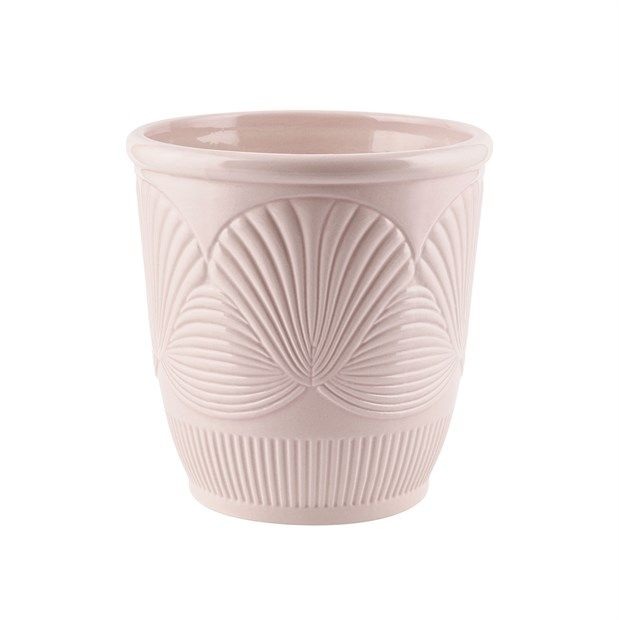Vasi Ceramica. Orchidea D13 H14cm - Cipria