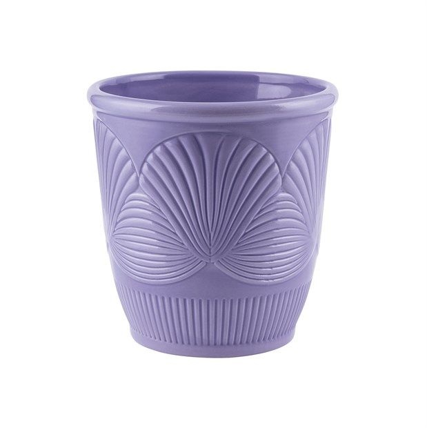 Vasi Ceramica. Orchidea D13 H14cm - Lilla