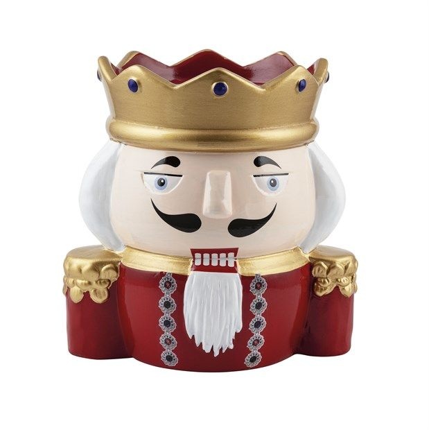Xmas. Vasi Ceramica. Soldatino D16 H16cm - Rosso
