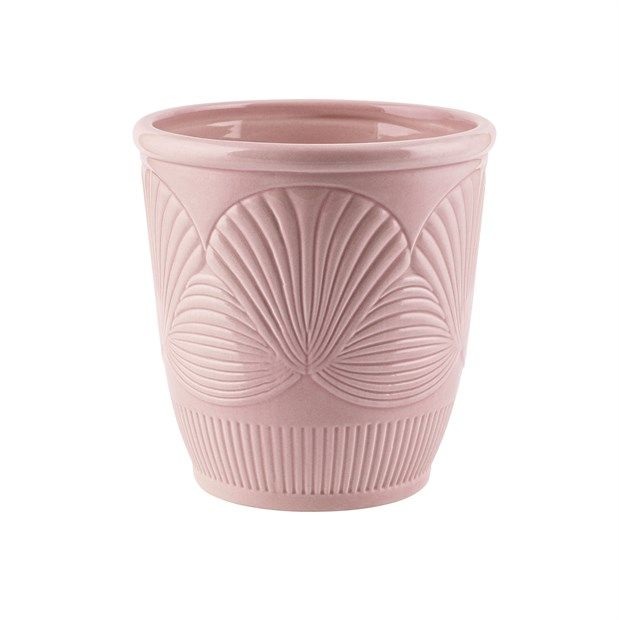 Vasi Ceramica. Orchidea D13 H14cm - Rosa
