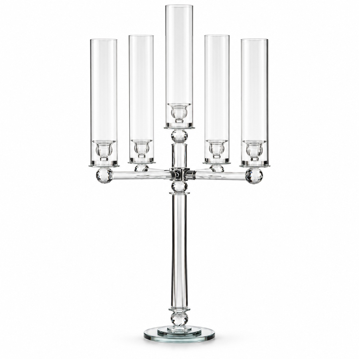 Wedd. Candelabro 5 Fiamme D.46 H.96cm