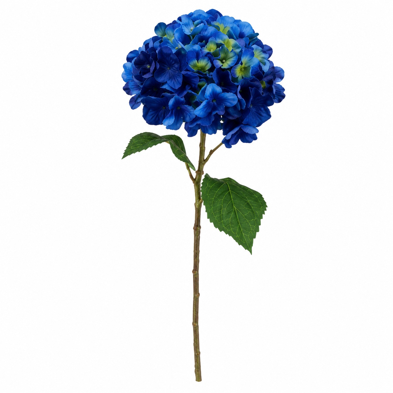 Art. Ramo Hydrangea Stem 55cm - Dark Blue