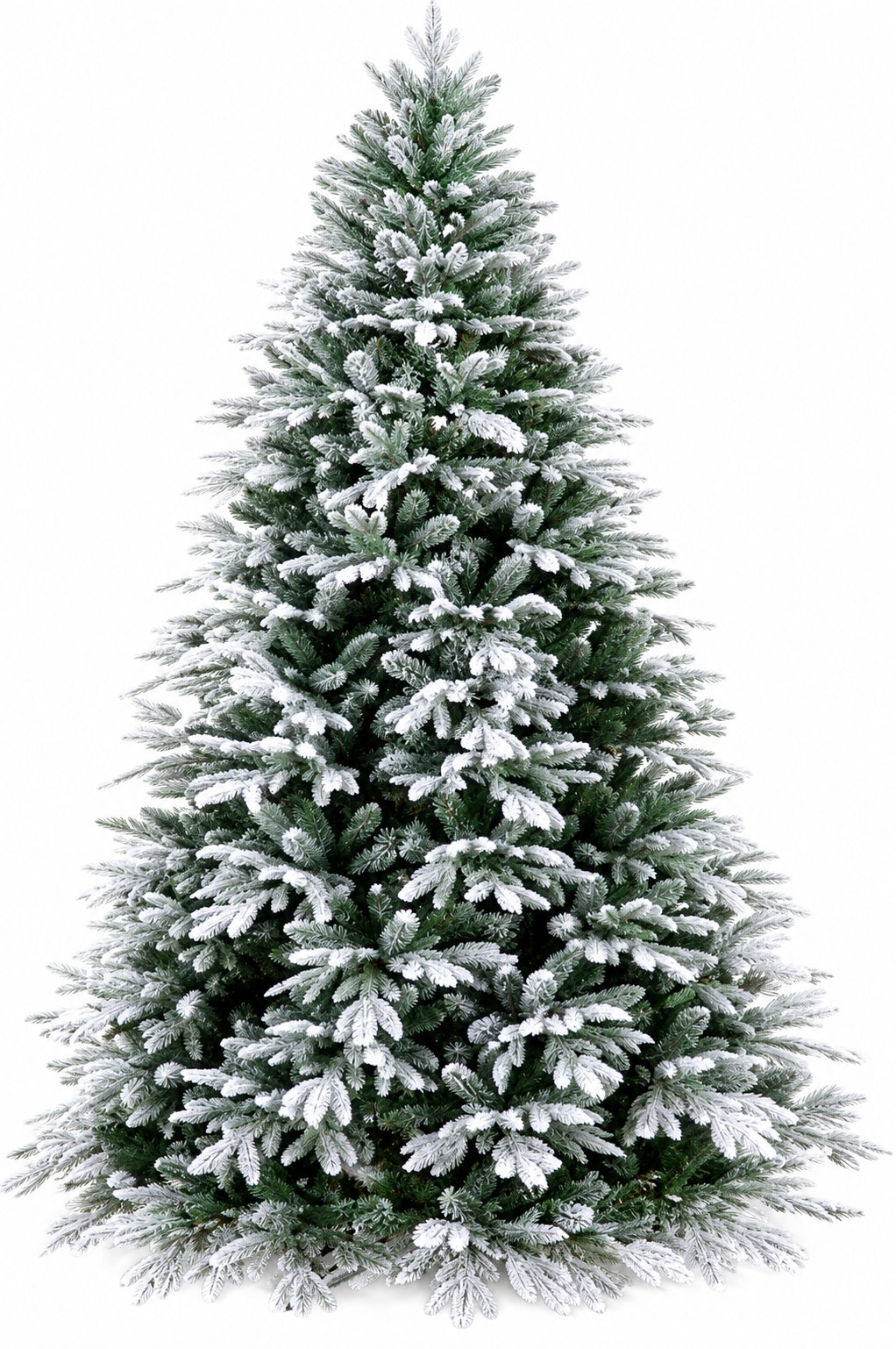 Xmas. Albero Natale Abete Innevato 180cm Pe + Pvc