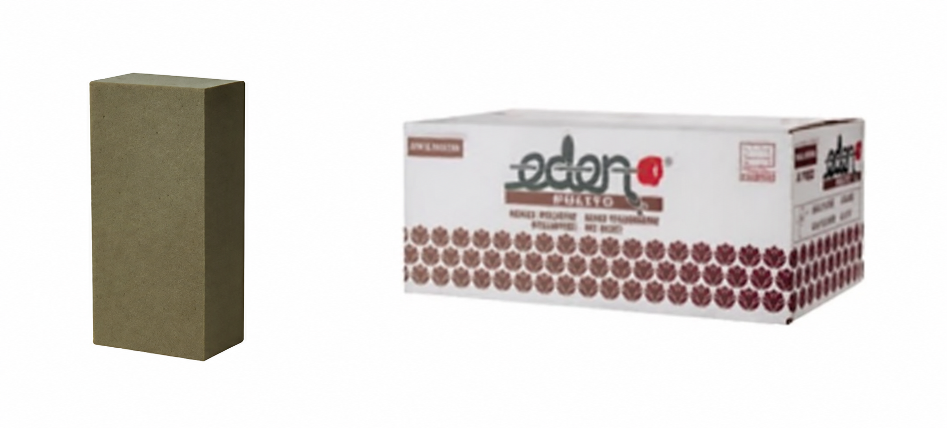 Flory. Spugne. Eden Dry Mattonelle X20pz 25x10x7