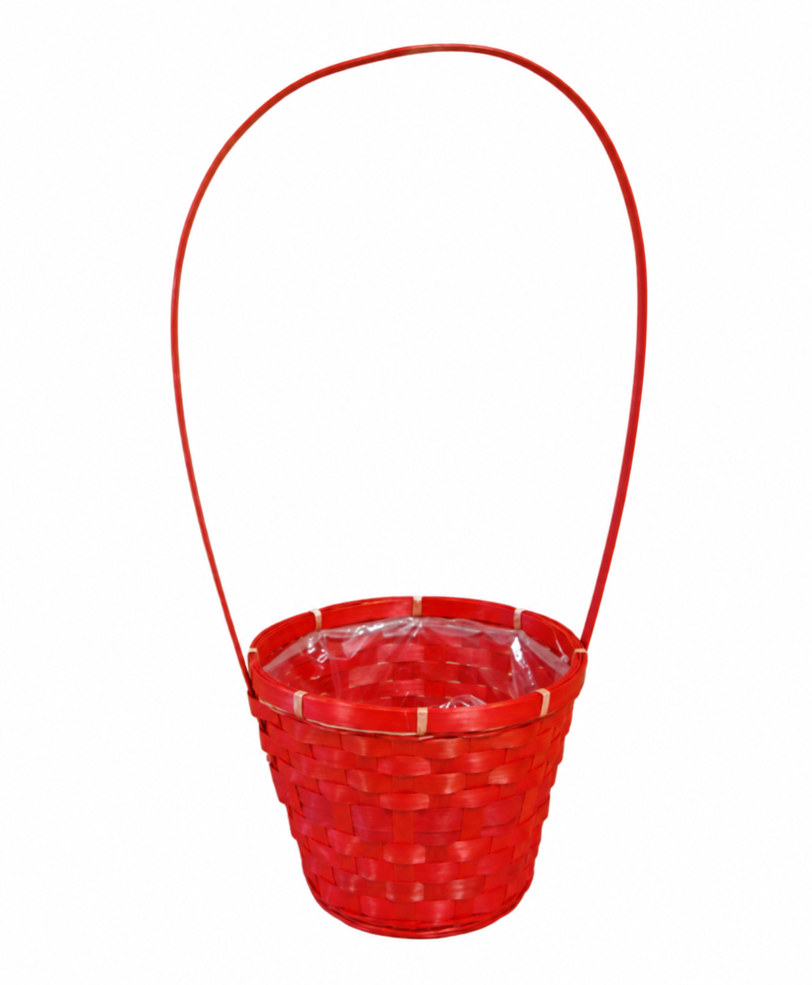 Cesti Caspò. Bamboo D.22 H.17/55cm Rosso