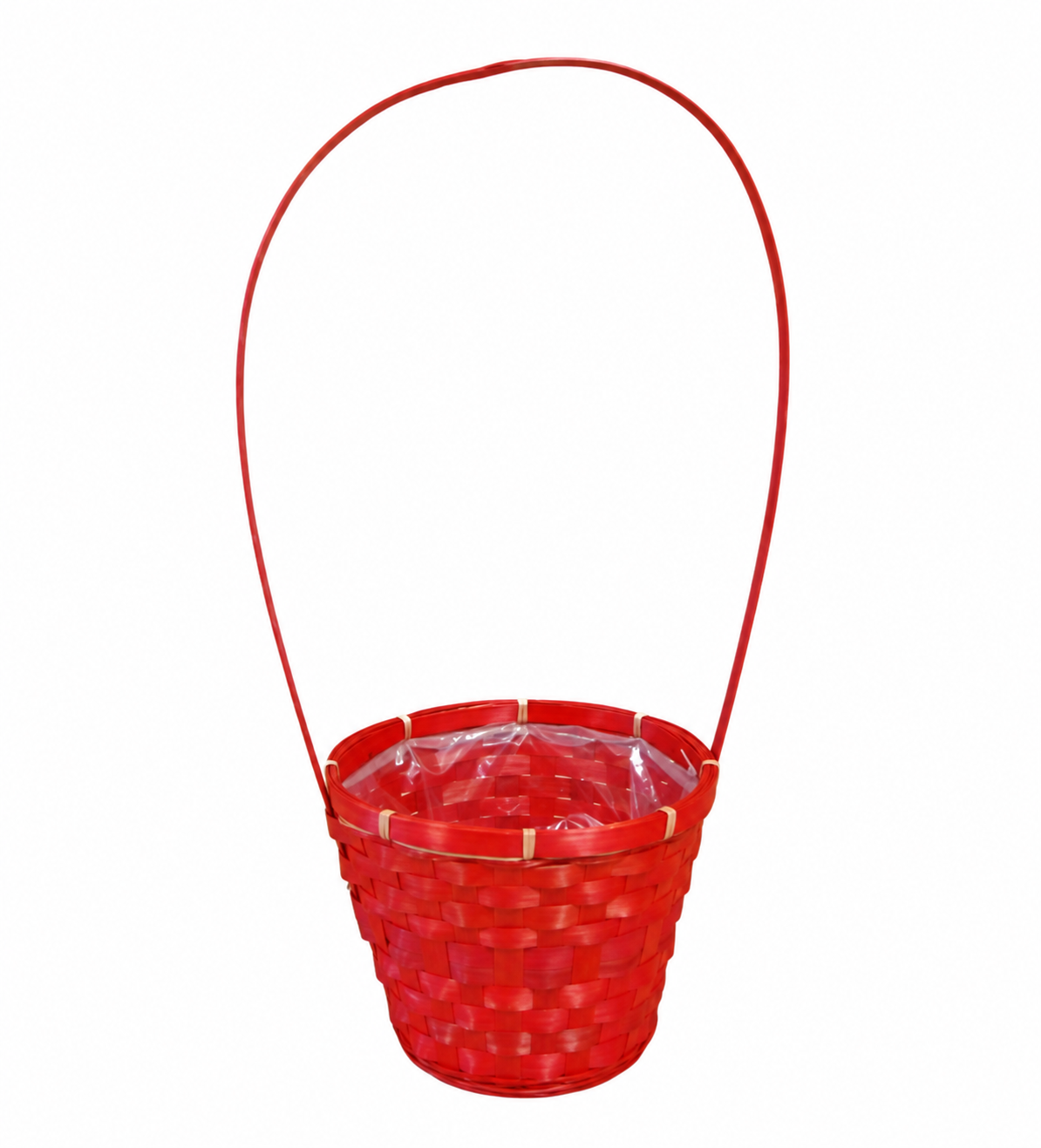 Cesti Caspò. Bamboo D.20 H.16/50cm Rosso