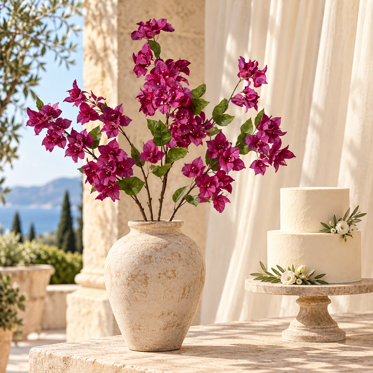 Art. Ramo Bouganvillea Cm105 Beauty
