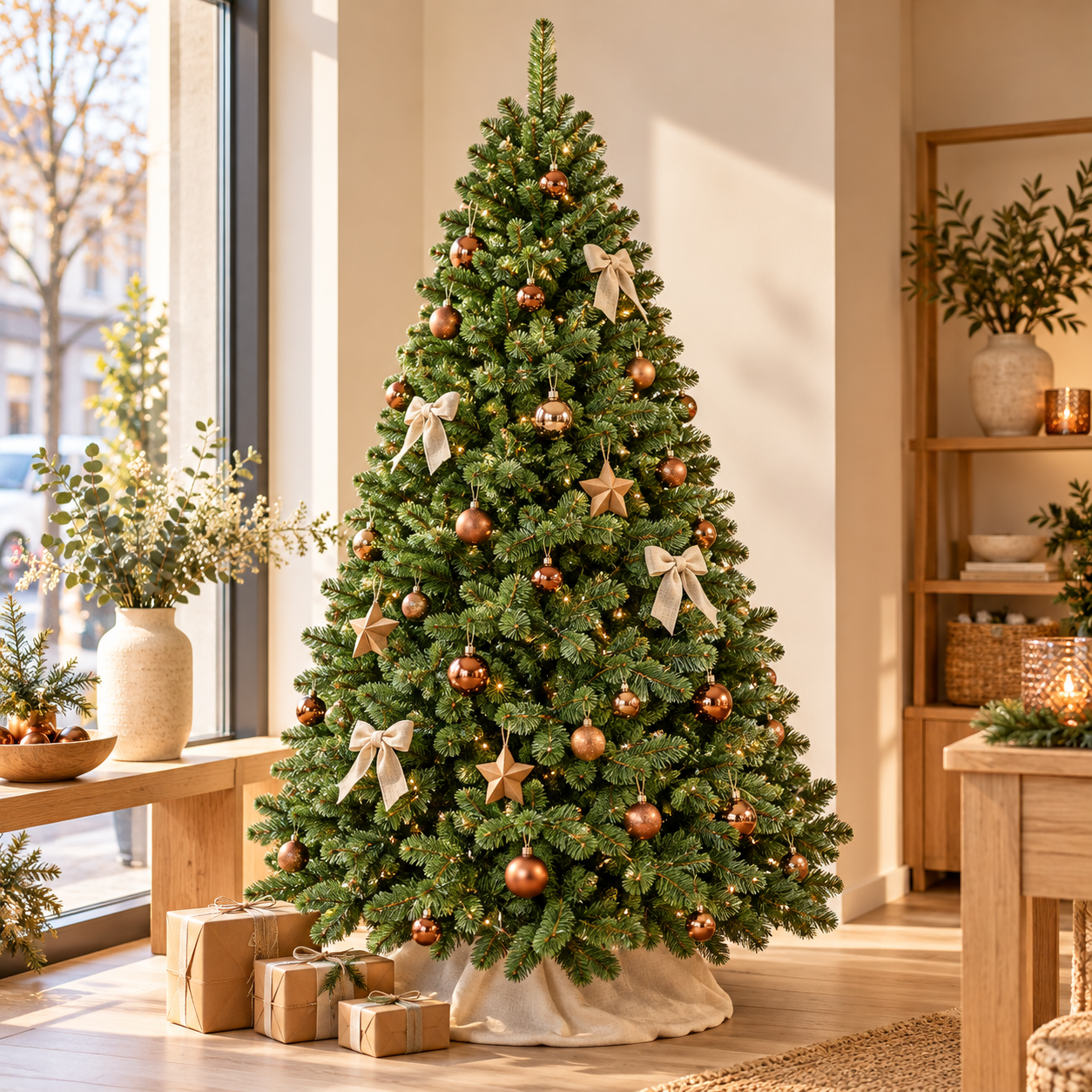 Xmas. Albero Natale Abetone 210cm Pvc