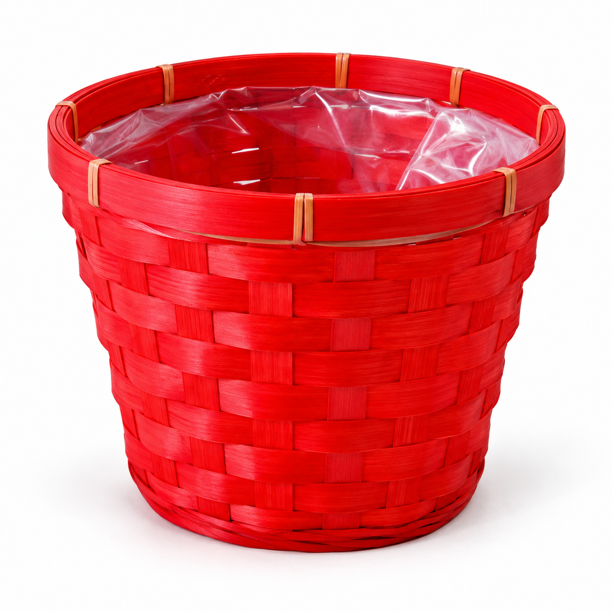 Cesti Caspò. Bamboo D.20 H.16cm Rosso