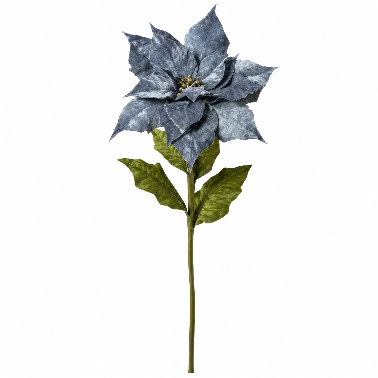 Xmas. Ramo St.natale Velluto 55x55x135cm - Blue