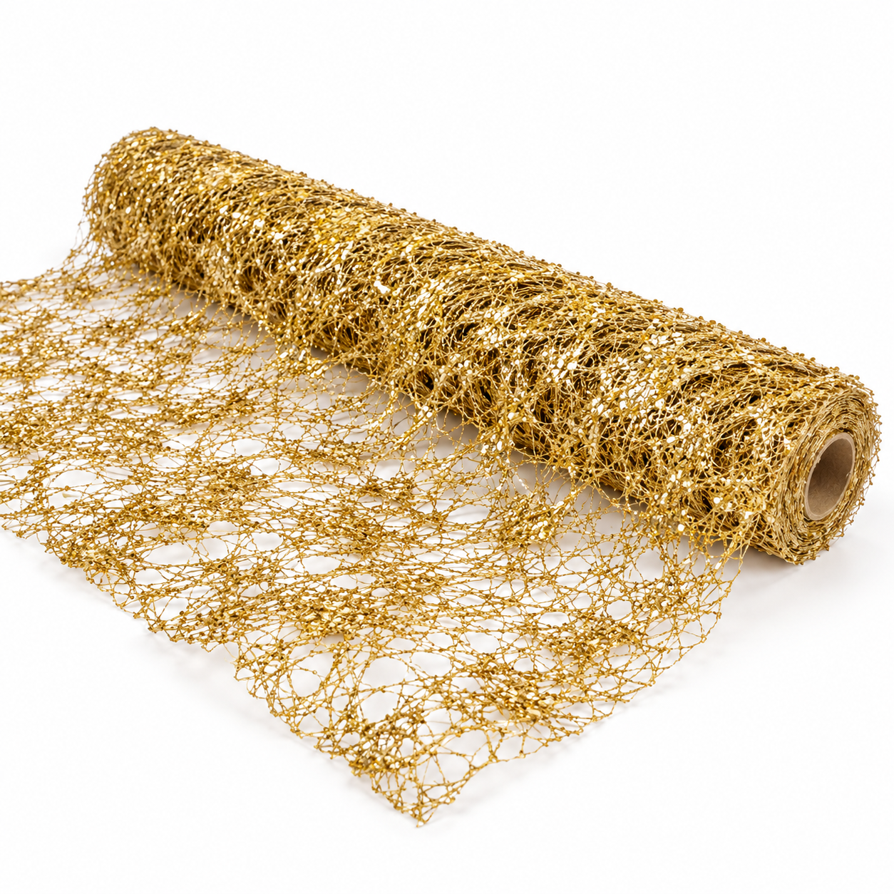 Rotolo Bob. Super Spider Glitter 50cm X 5y - Oro