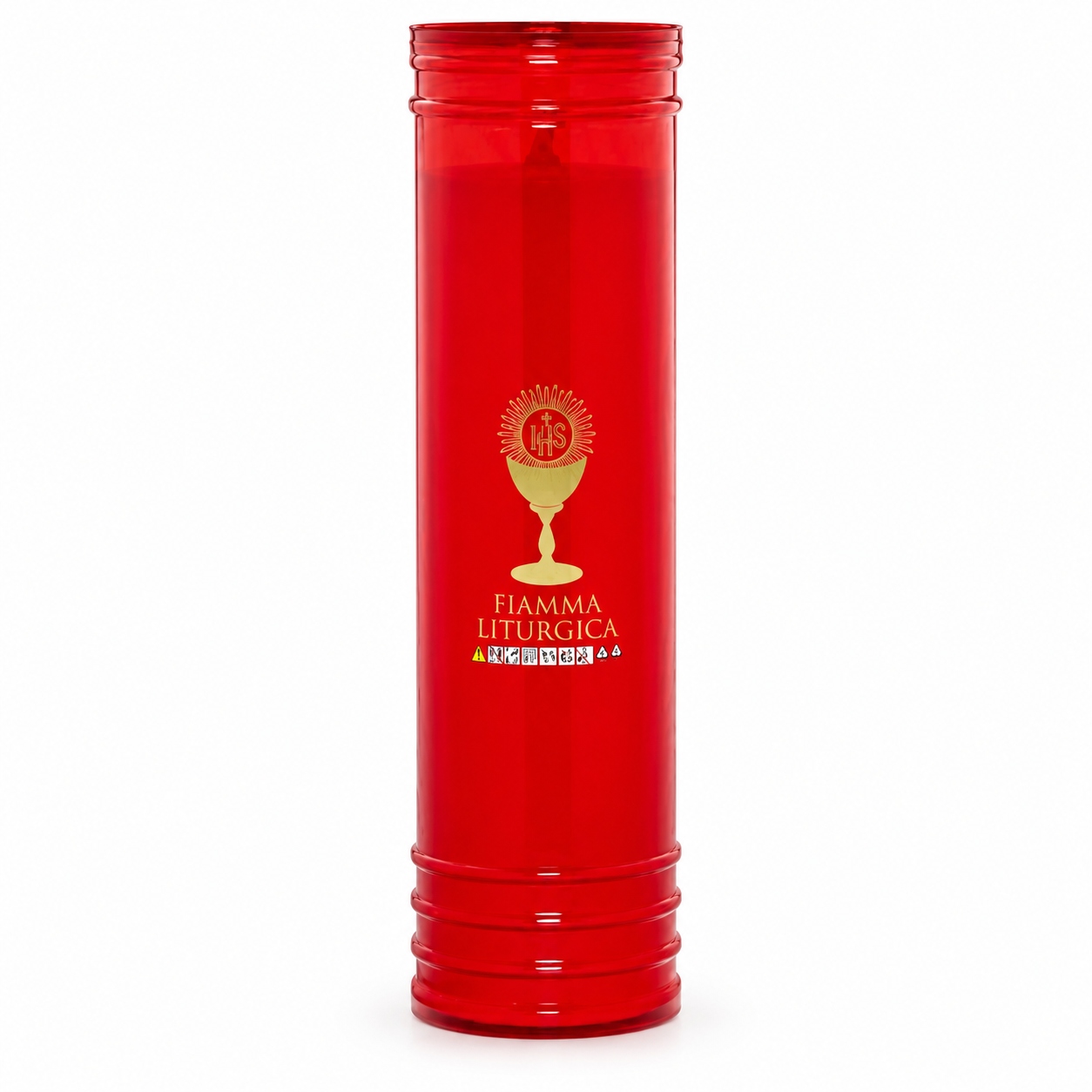 Candele. Lumino T70 - Rosso