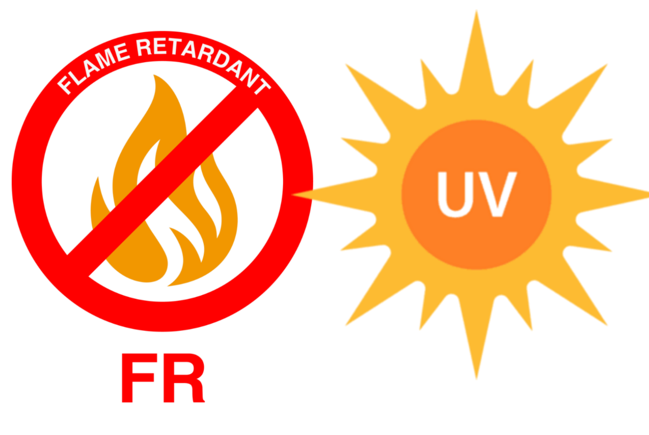 UV resistant & Fire retardant